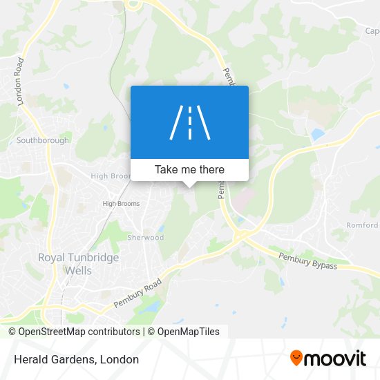 Herald Gardens map