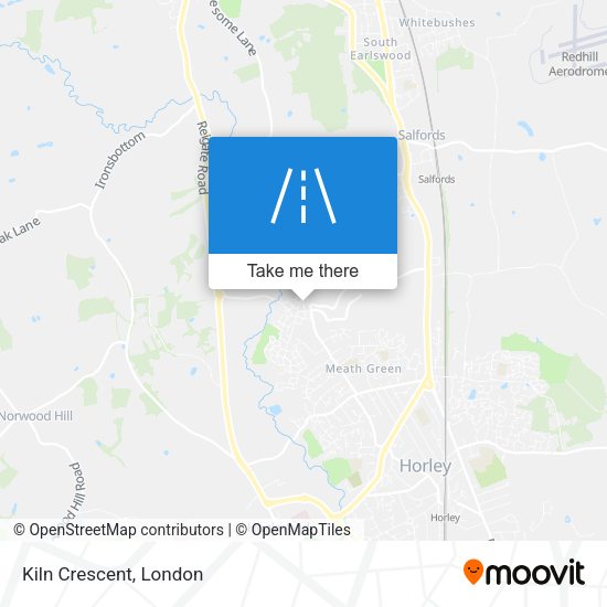 Kiln Crescent map
