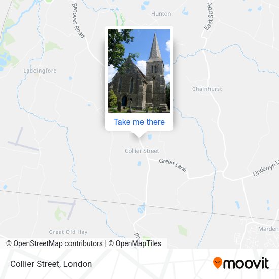 Collier Street map