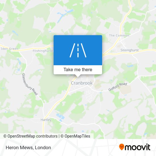 Heron Mews map