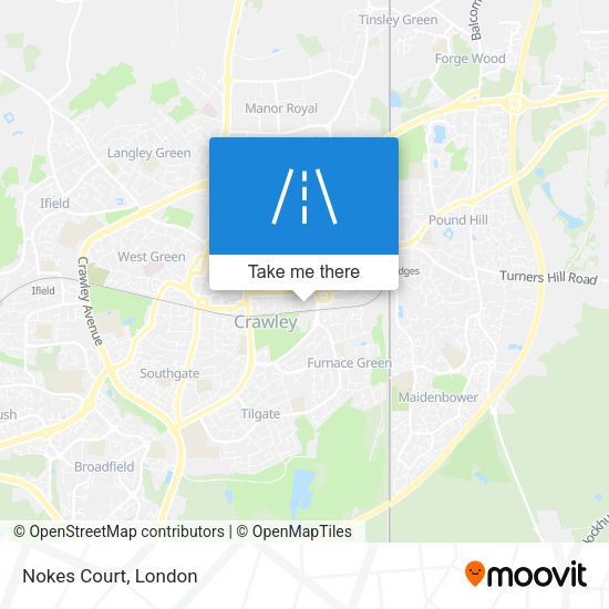 Nokes Court map