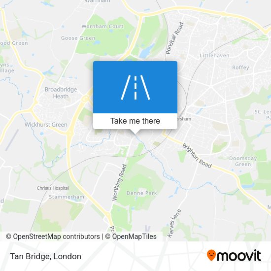Tan Bridge map