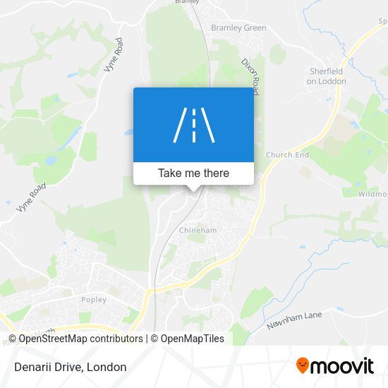 Denarii Drive map