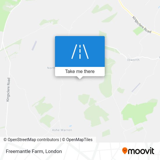Freemantle Farm map