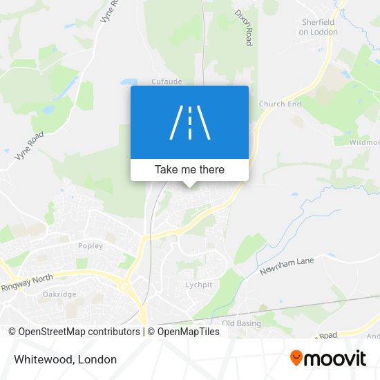 Whitewood map