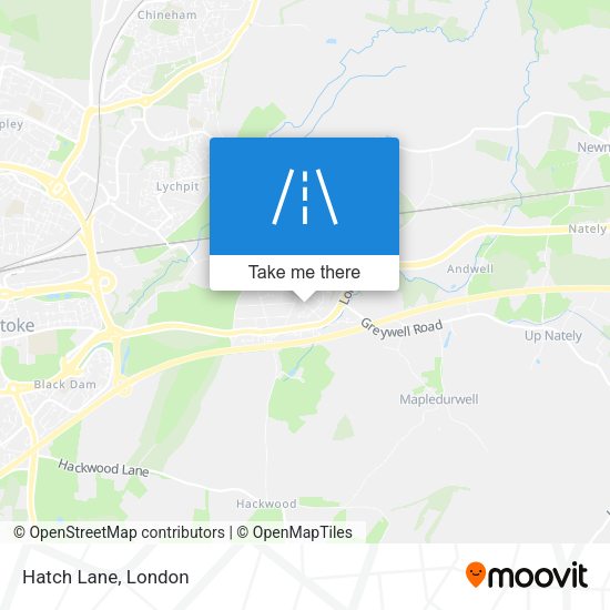 Hatch Lane map