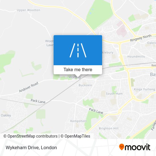 Wykeham Drive map