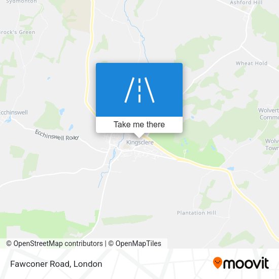Fawconer Road map