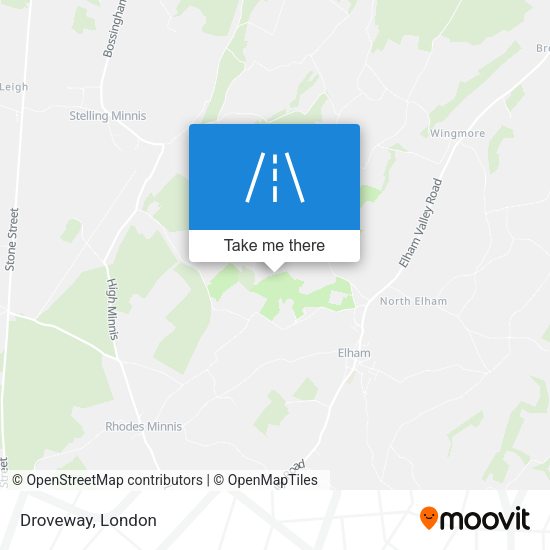 Droveway map