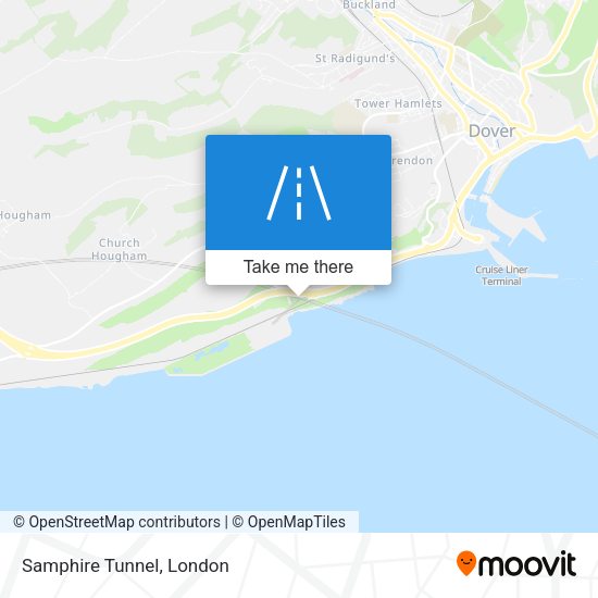 Samphire Tunnel map