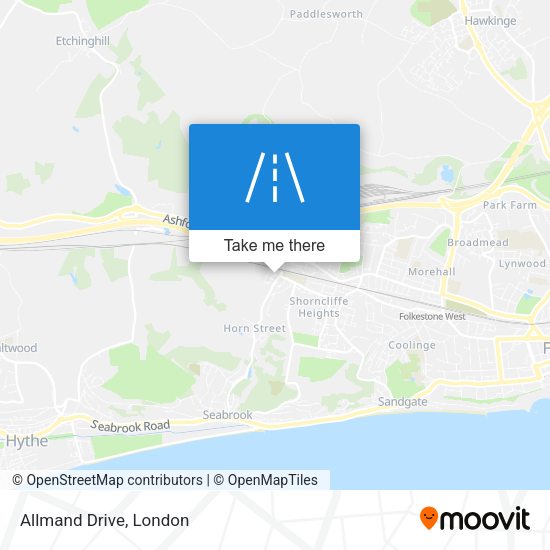 Allmand Drive map