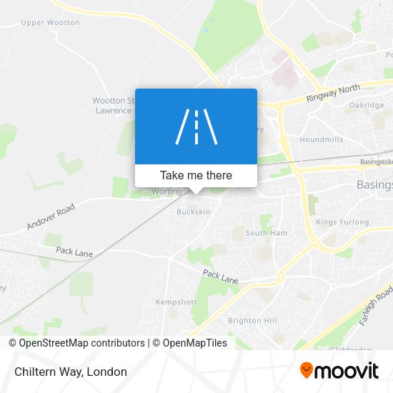 Chiltern Way map