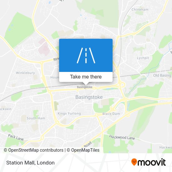 Station Mall map
