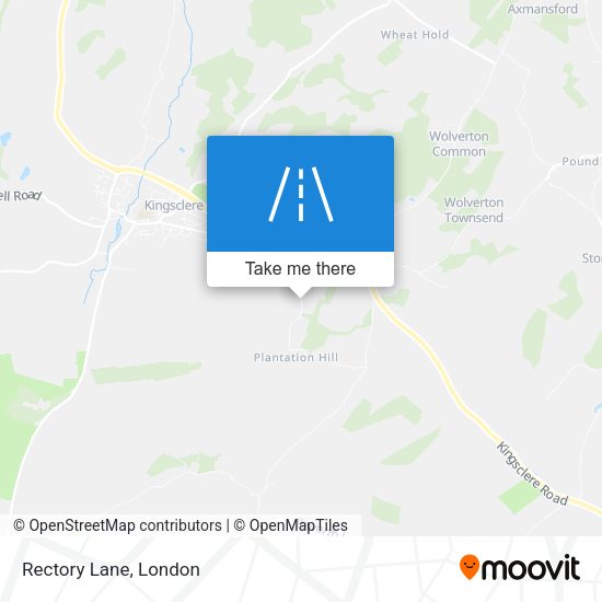 Rectory Lane map
