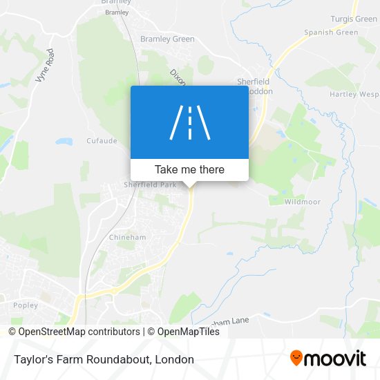 Taylor's Farm Roundabout map