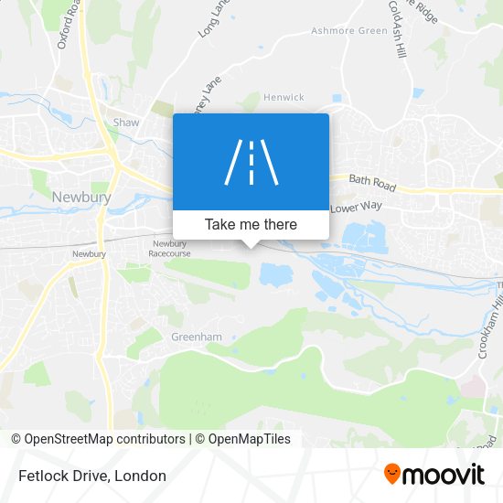 Fetlock Drive map