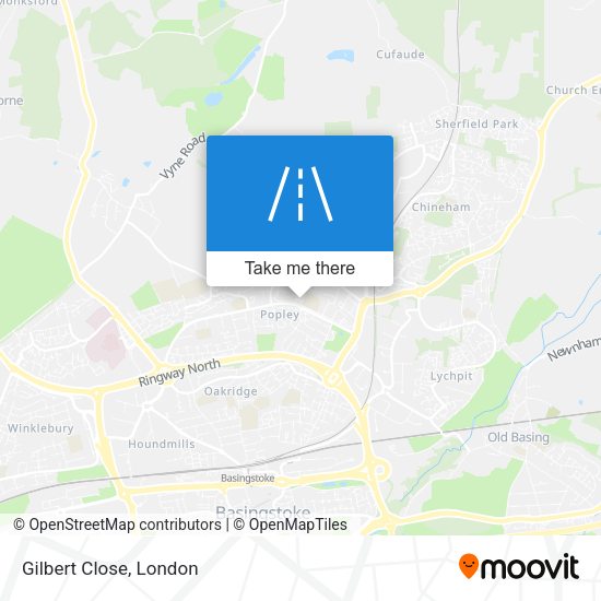 Gilbert Close map