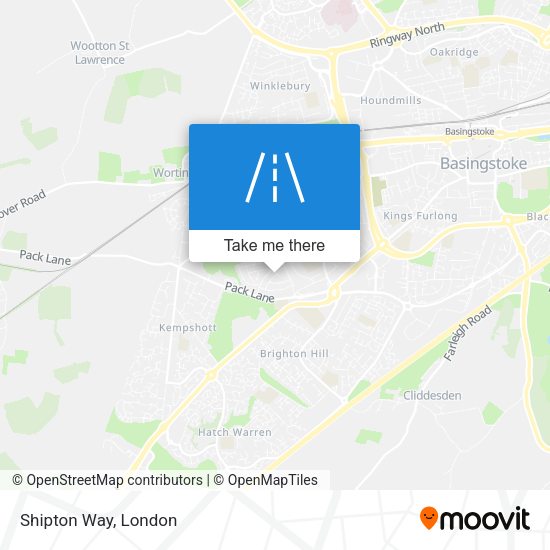Shipton Way map