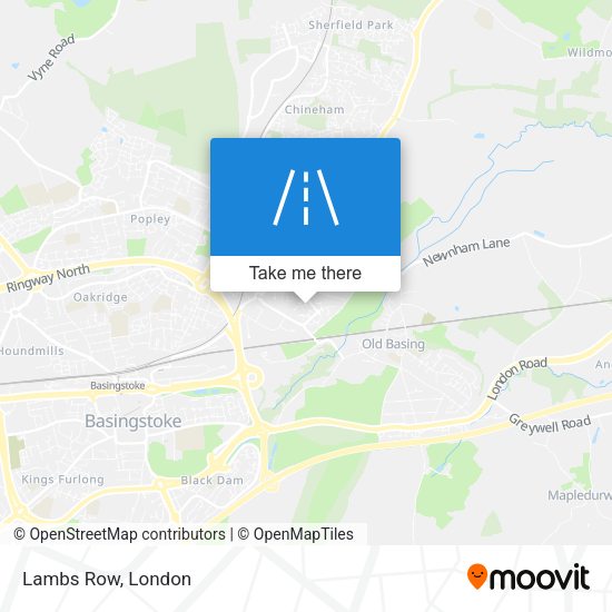 Lambs Row map