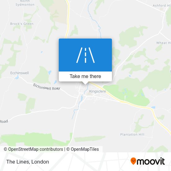 The Lines map
