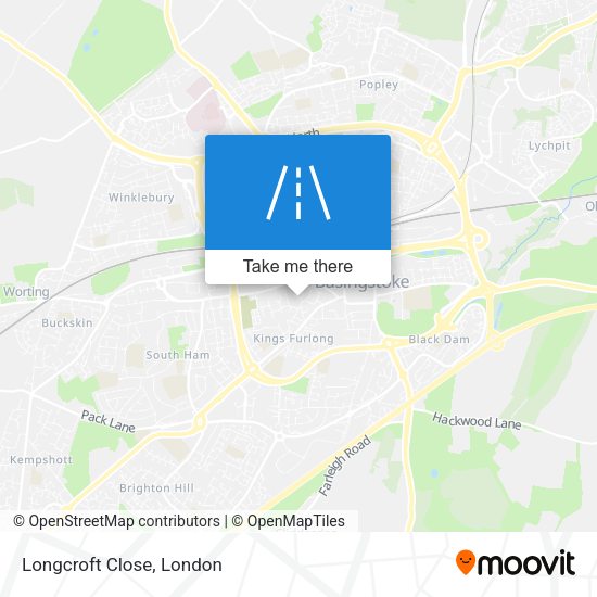 Longcroft Close map