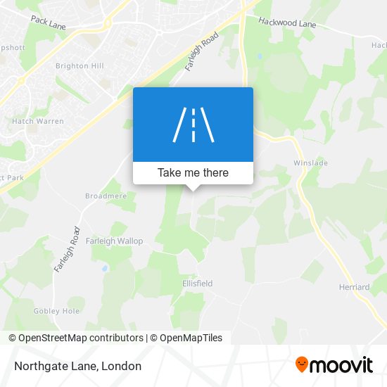 Northgate Lane map