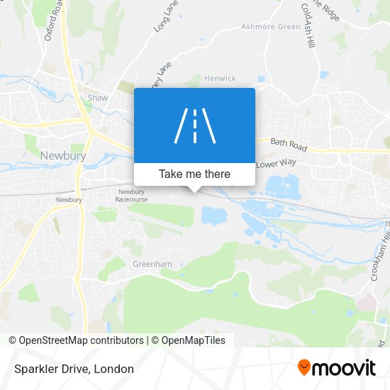 Sparkler Drive map