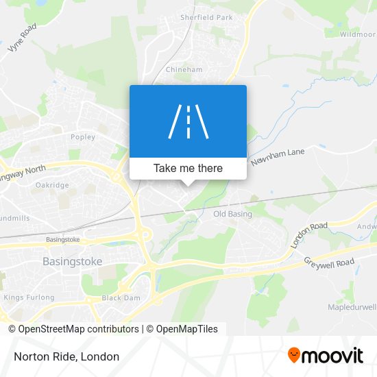 Norton Ride map