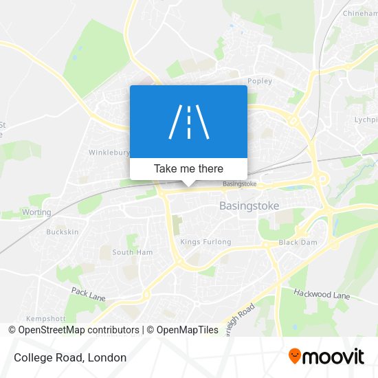 College Road map