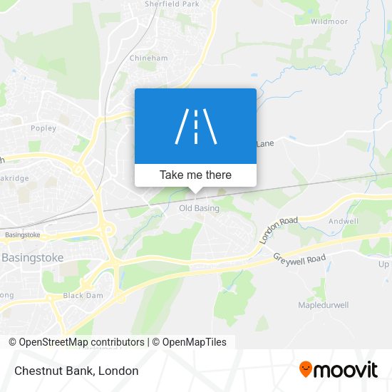 Chestnut Bank map