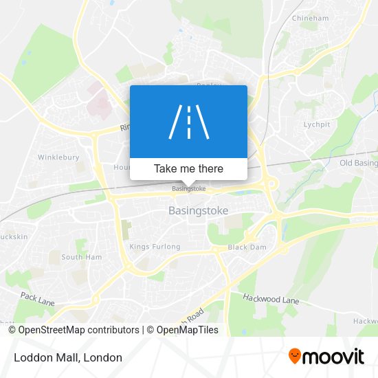 Loddon Mall map
