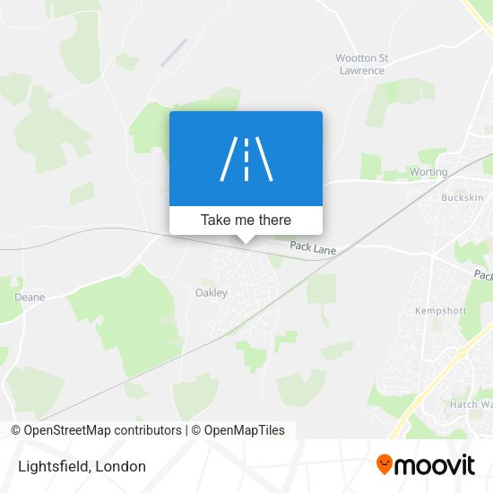 Lightsfield map