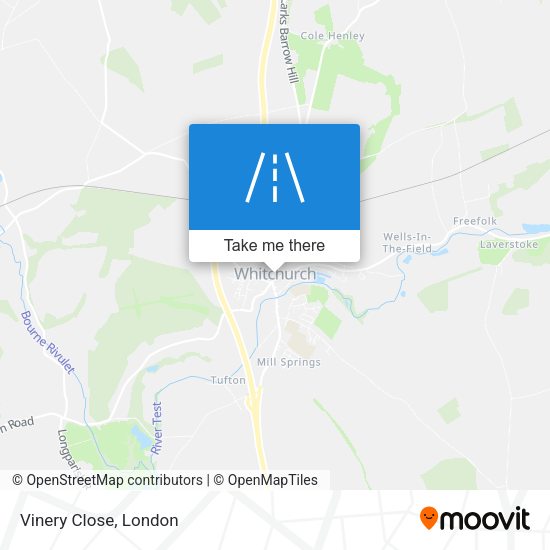 Vinery Close map