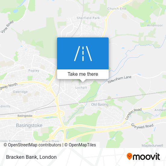 Bracken Bank map