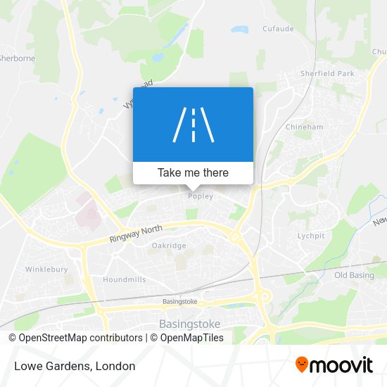 Lowe Gardens map