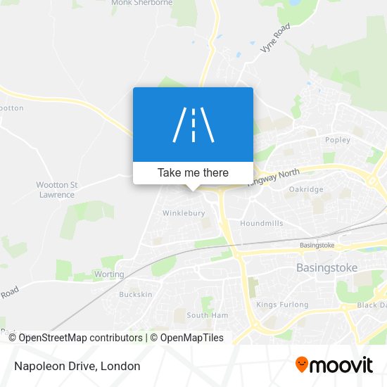 Napoleon Drive map