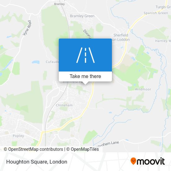 Houghton Square map