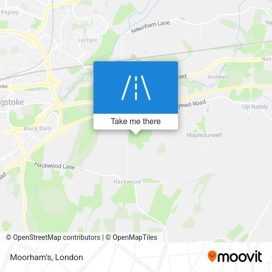 Moorham's map