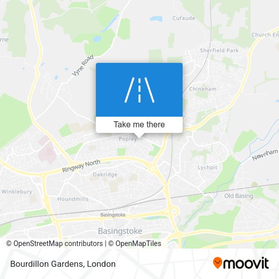 Bourdillon Gardens map