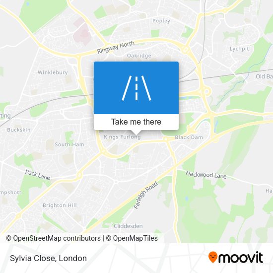 Sylvia Close map