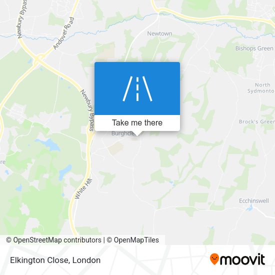 Elkington Close map