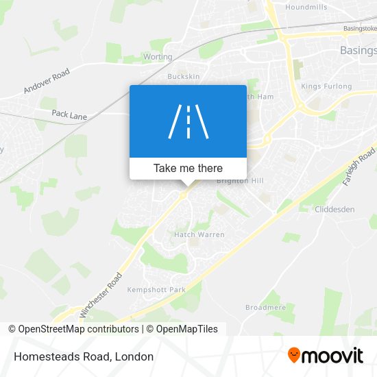 Homesteads Road map