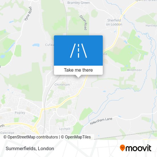 Summerfields map