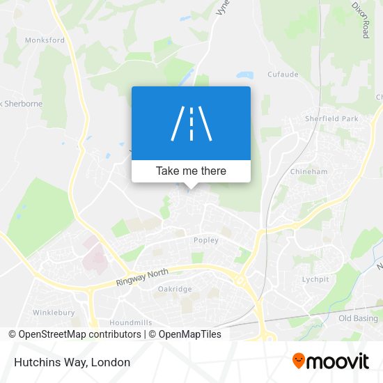Hutchins Way map