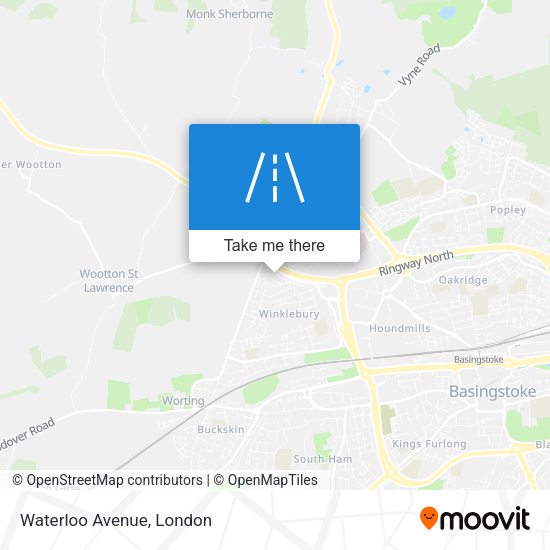 Waterloo Avenue map