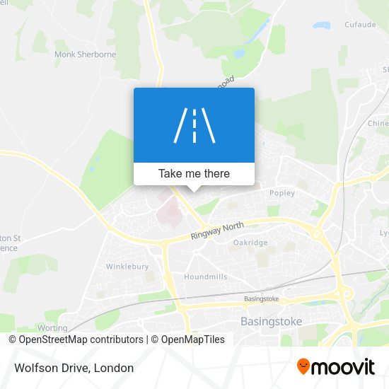 Wolfson Drive map