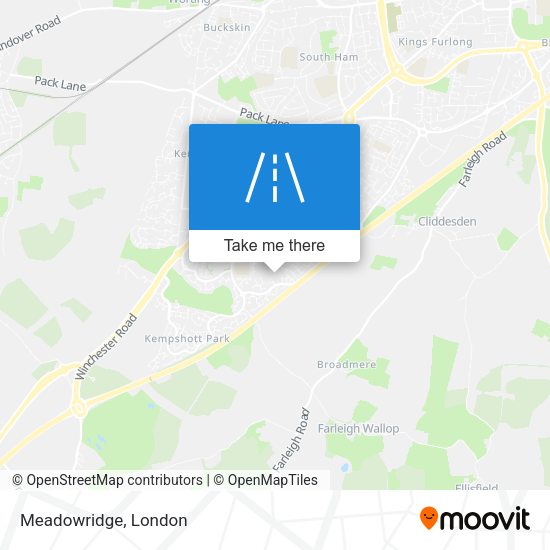 Meadowridge map