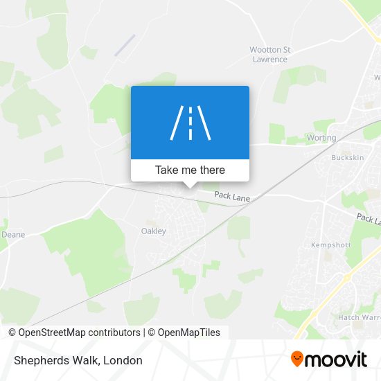 Shepherds Walk map