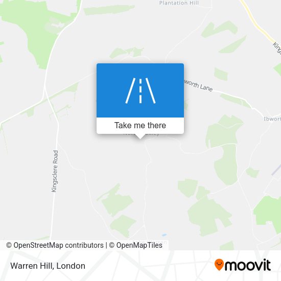 Warren Hill map