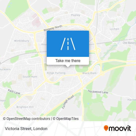 Victoria Street map